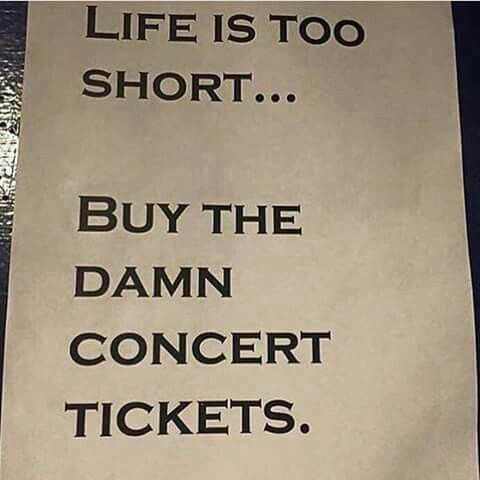 Buy The Damn Concert&nbsp;Tickets