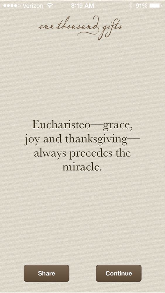 eucharisteo