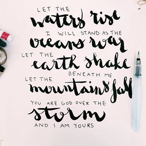 let the waters&nbsp;rise