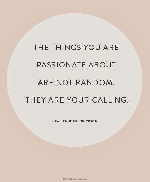 pursuing my passion