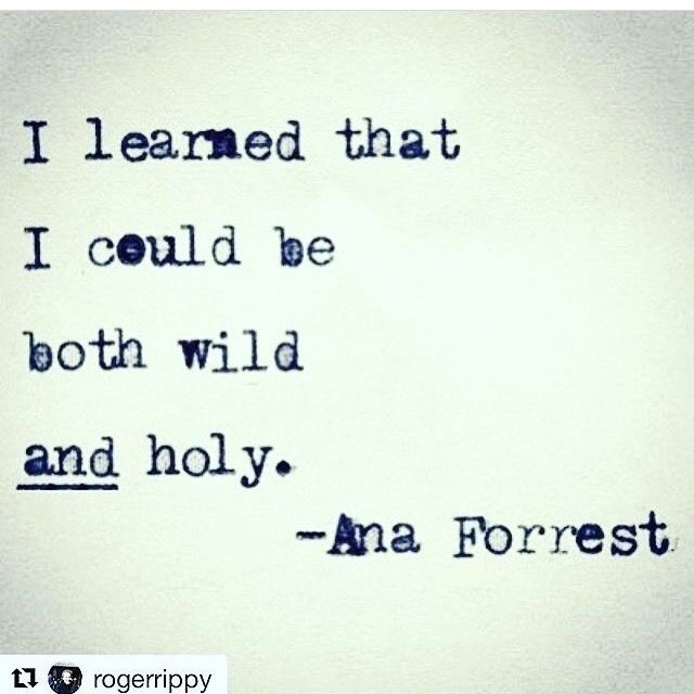 wild and holy – and on the road&nbsp;again.