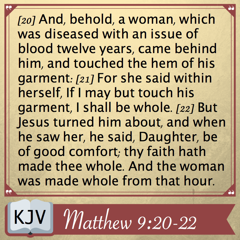 Matthew 9_20-22