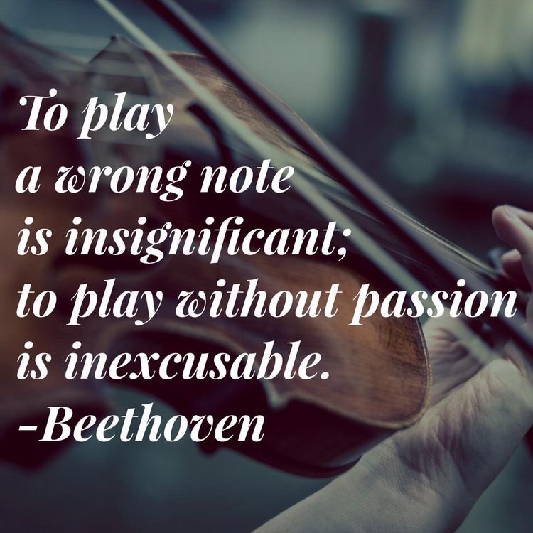 beethoven never heard the 9th. .&nbsp;.