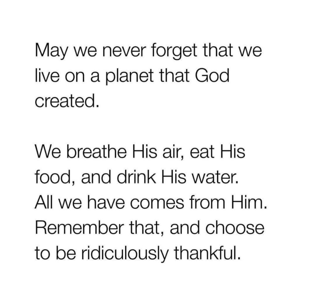 seven days of thanksgiving. day&nbsp;1.