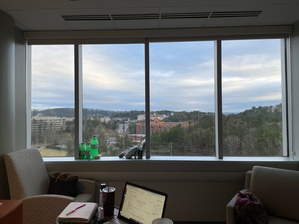 a view (again) from the 8th&nbsp;floor.