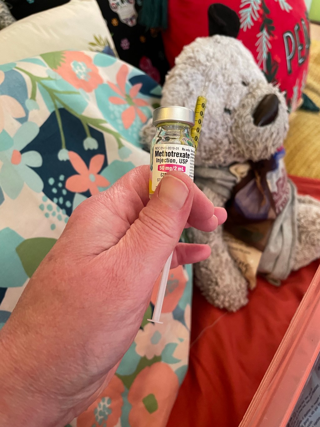 methotrexate and med prep&nbsp;day.