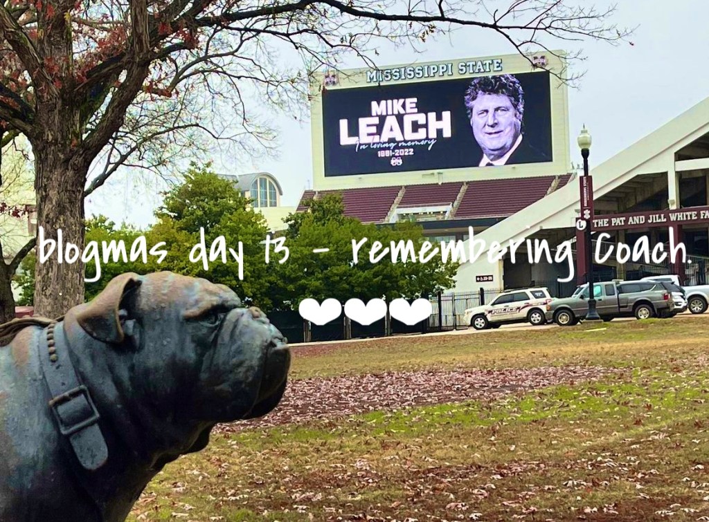 blogmas day 13 – remembering&nbsp;coach.