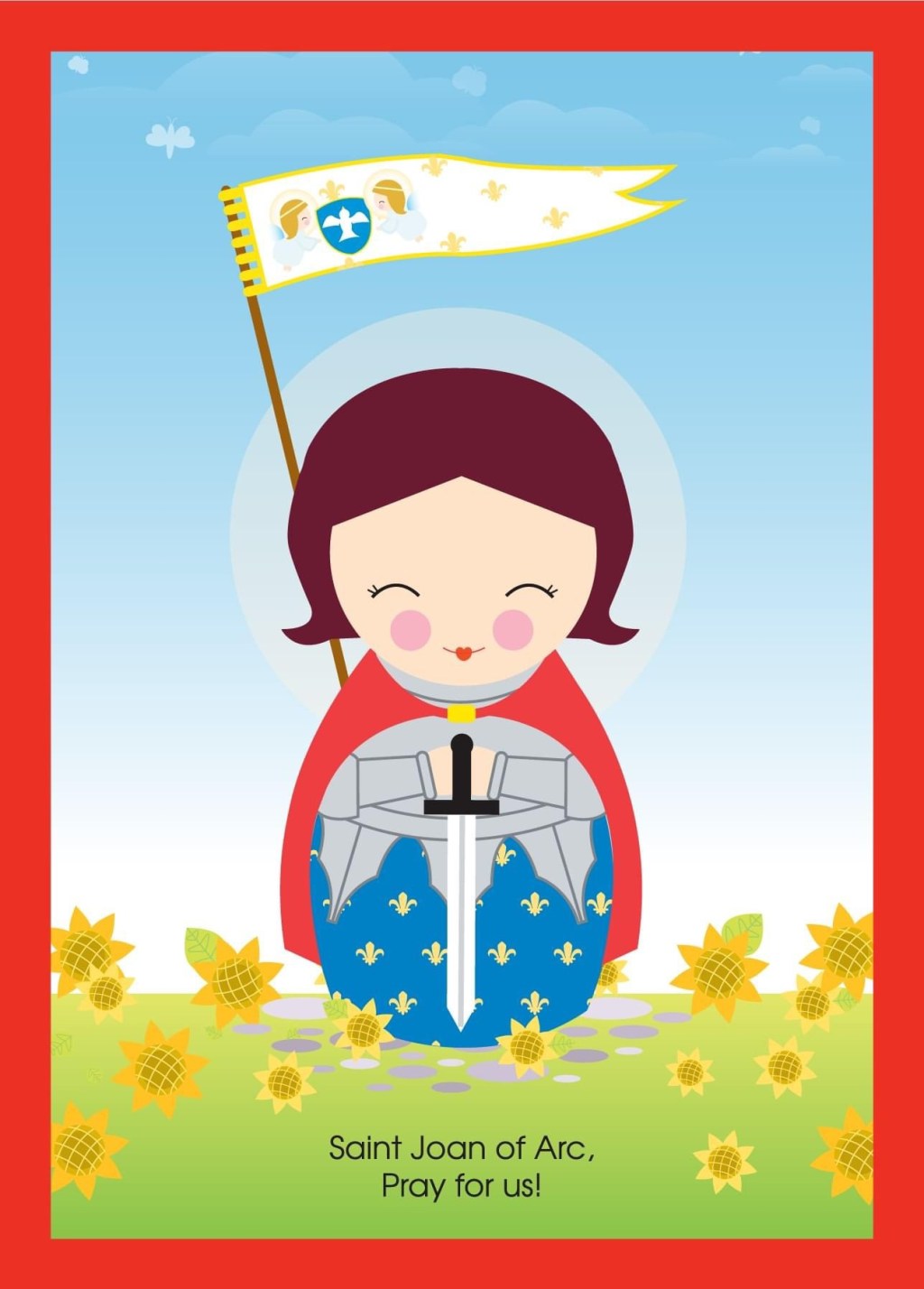 happy feast st. joan of&nbsp;arc.