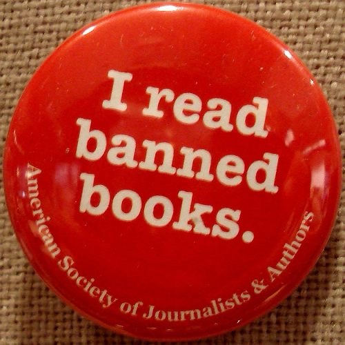 in response to library censorship and “burn the freaking&nbsp;books”