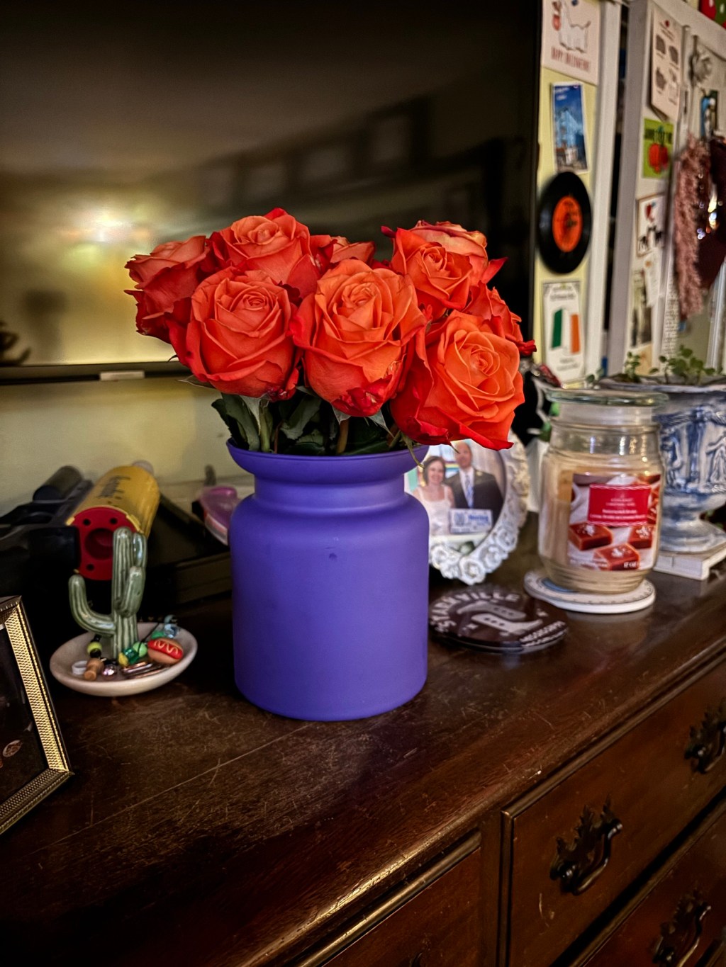 flu days surrounded by&nbsp;flowers.